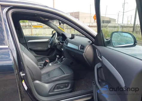 2015 Audi Q3 2.0T Premium Plus from USA, damaged, VIN WA1GFCFSXFR009553